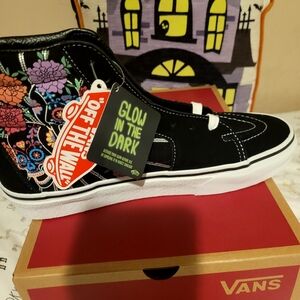 Dia de Los Muertos Womens Vans